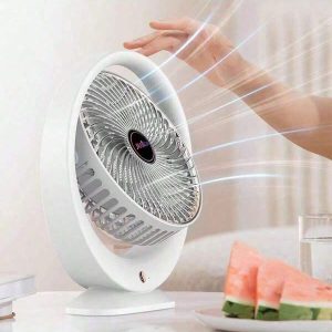 USB Desktop Fan – Portable, Single Speed, Quiet Operation